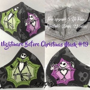 Nightmare Before Christmas Adult Unisex Mask #19
